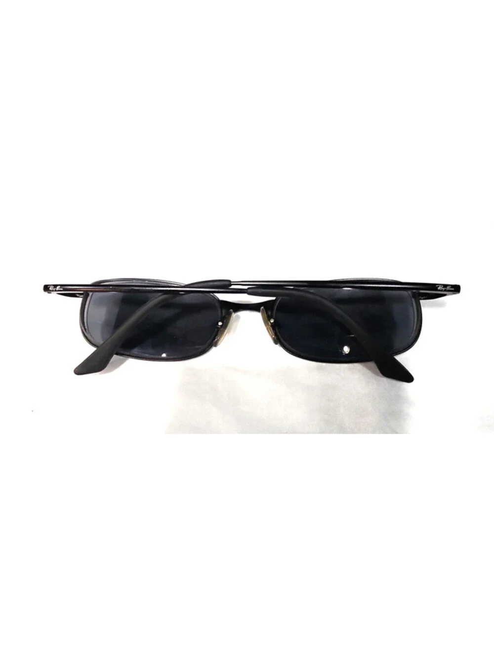 Ray Ban RB3162 006 Sleek Black Metal Sunglasses Frame Only 52-19